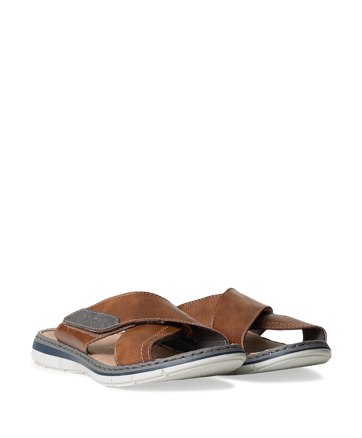 heren slippers bruin