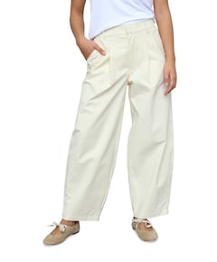 EDITH-PA dames broek ecru