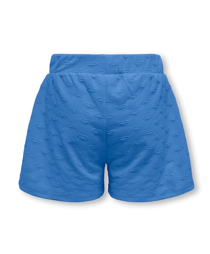KOGSIMONE WIDE HEART SWT meisjes korte broek blauw