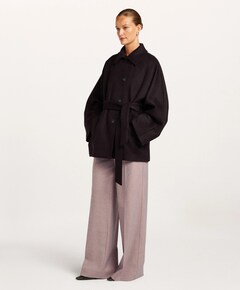 Dames jas bordeaux