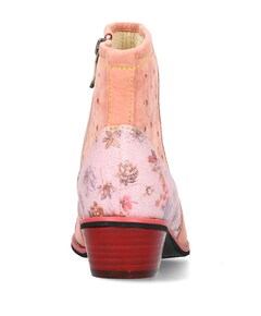 dames enkellaarzen roze