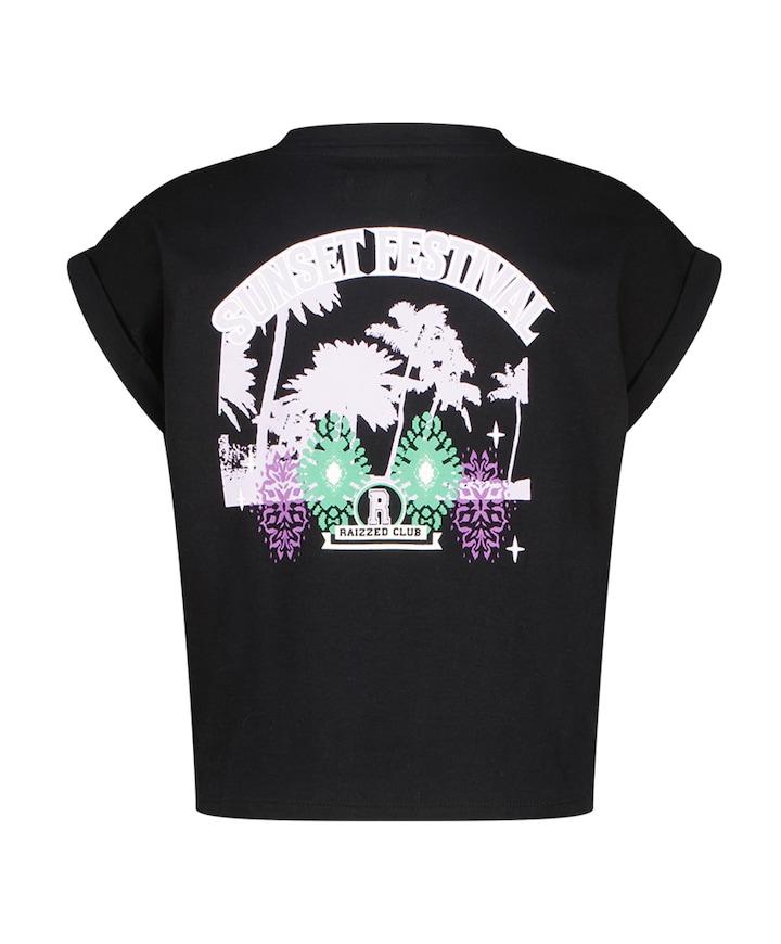 T-shirt zwart