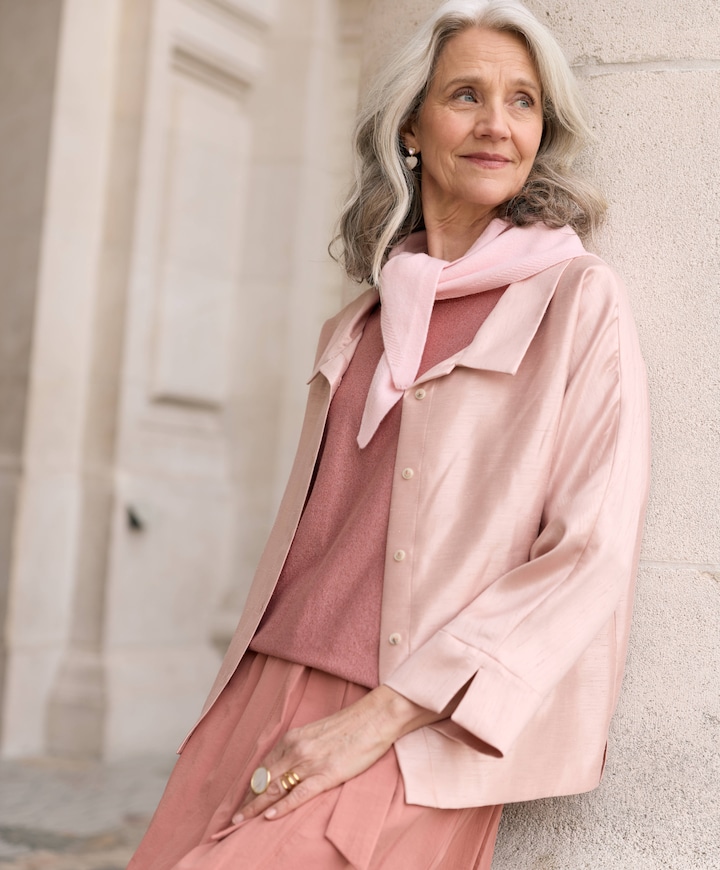 Dames blouse roze