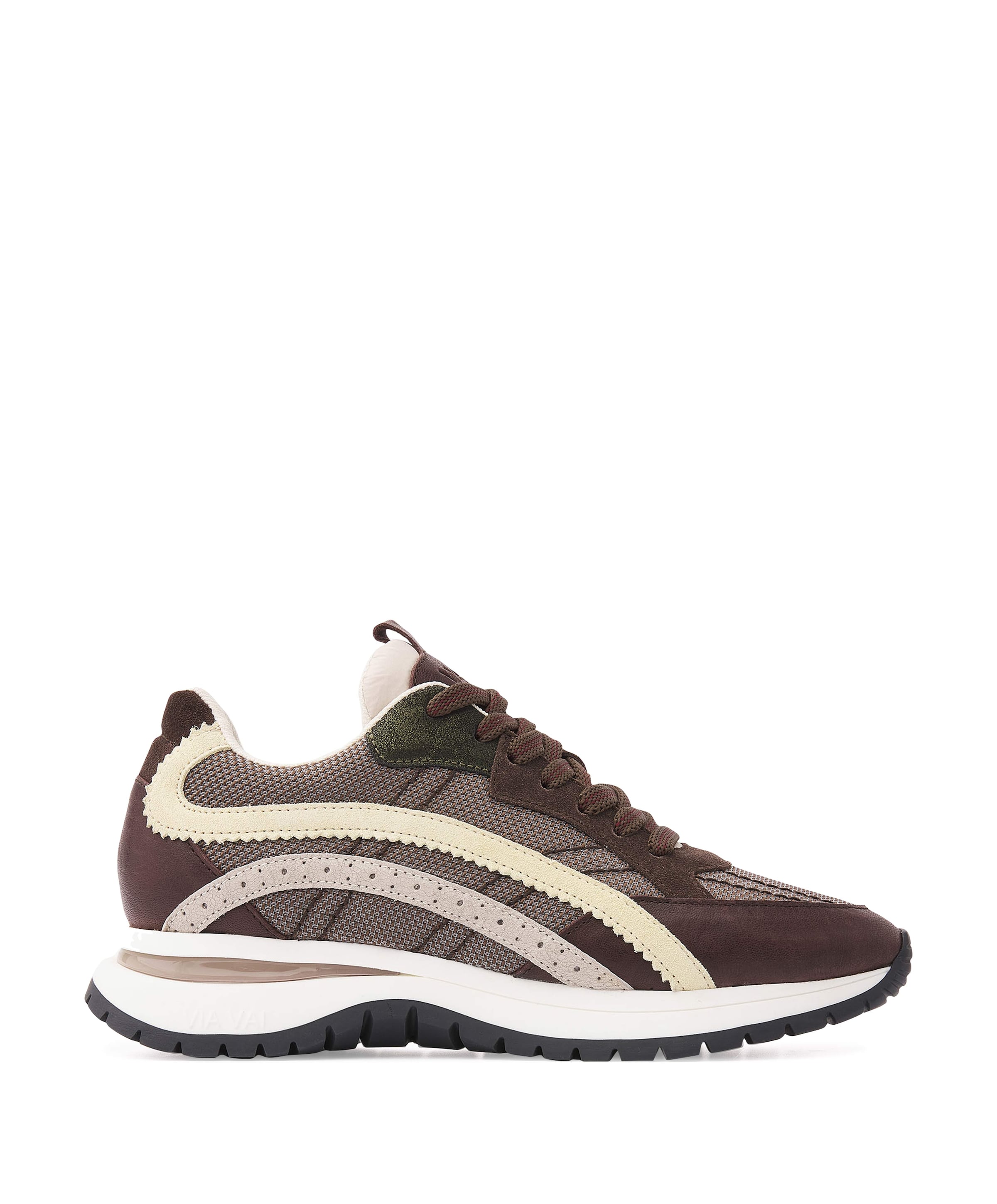 Usher Lott dames sneakers bruin