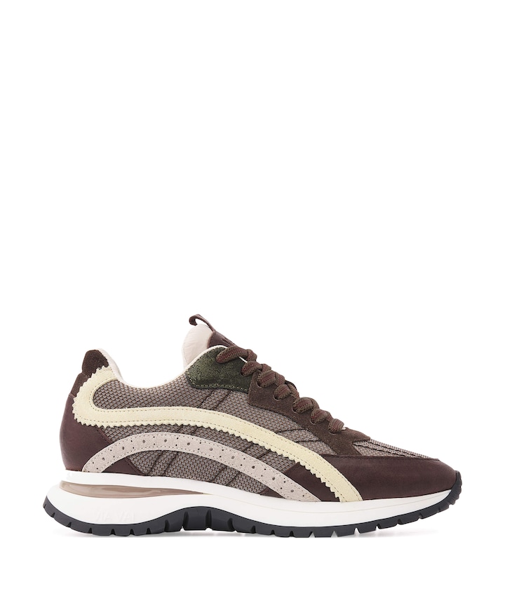 Usher Lott dames sneakers bruin