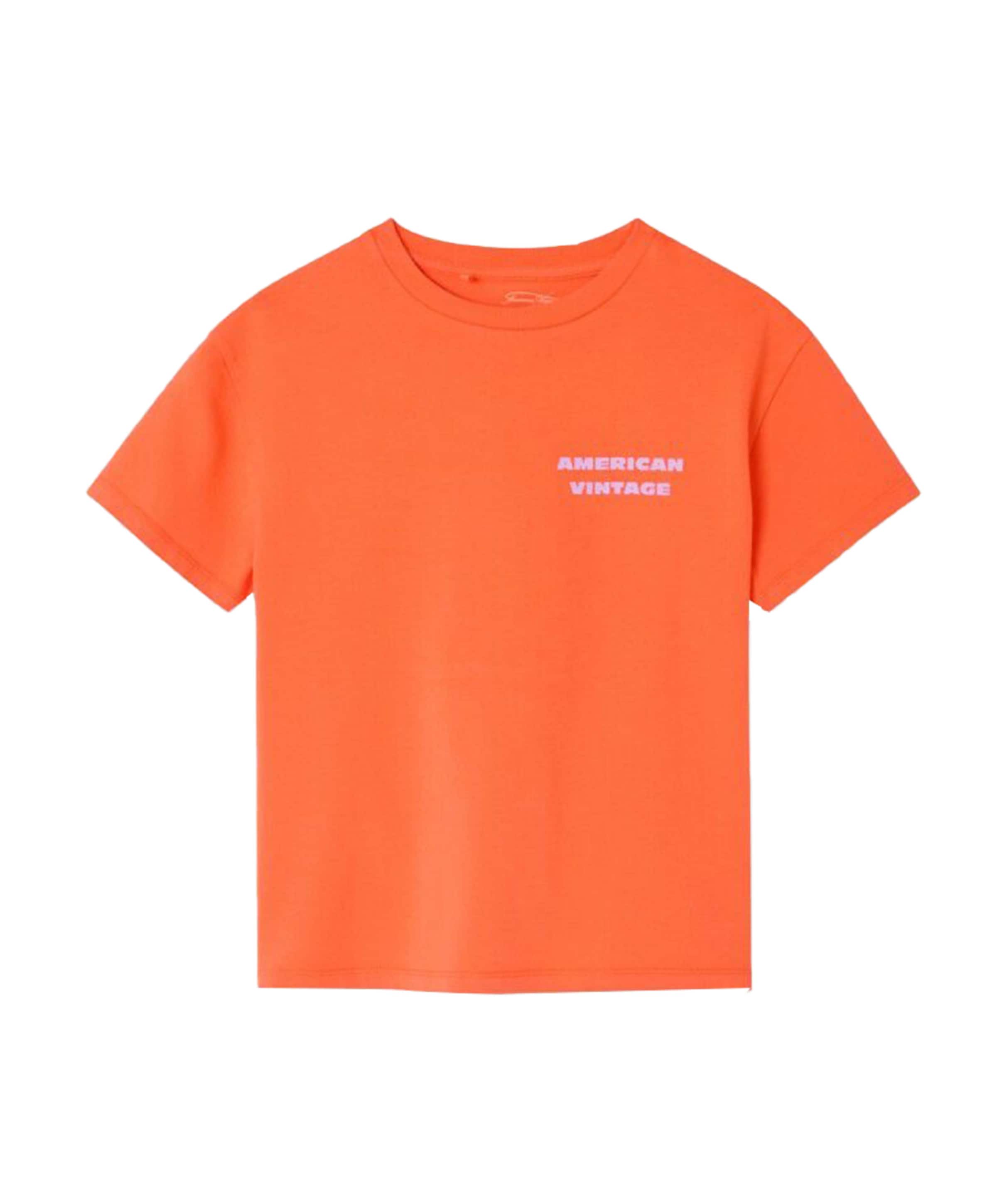 Uniseks t-shirt oranje