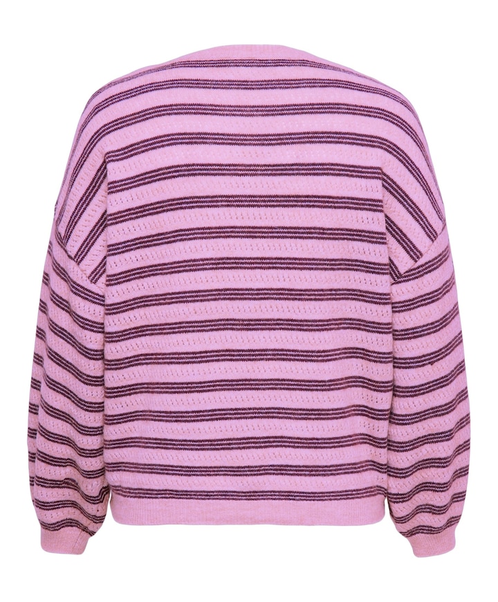 Dames plussize trui roze