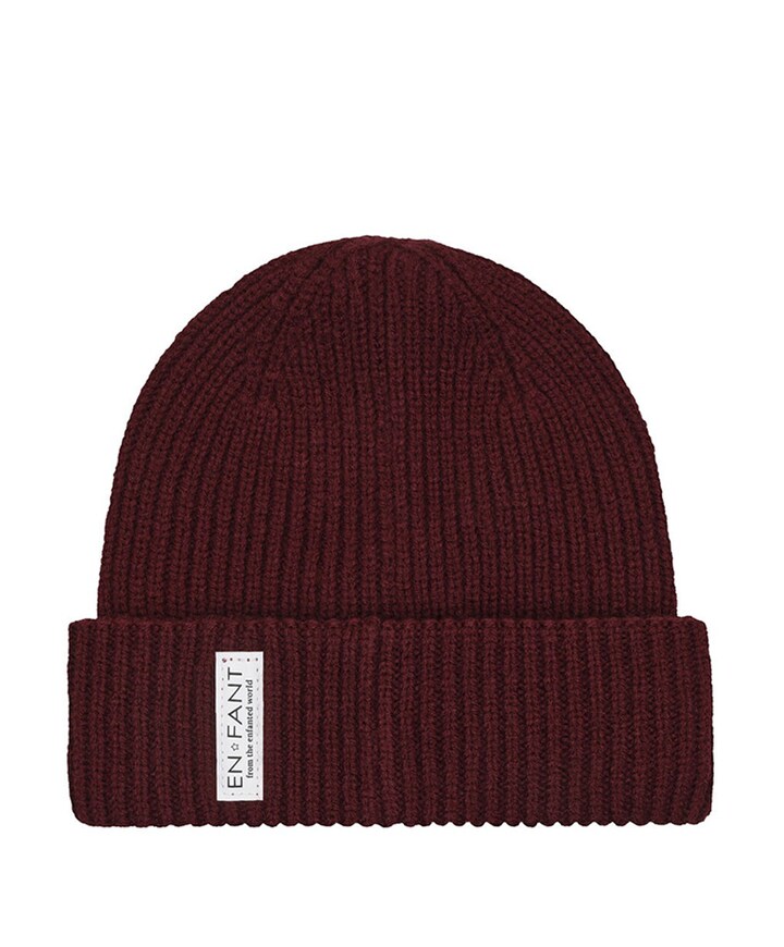 Uniseks hoofdaccessoire bordeaux