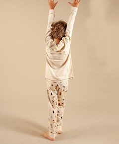 Uniseks pyjamaset  ecru