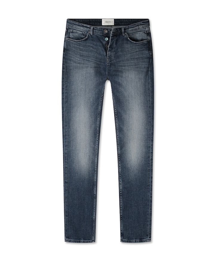 The Ryan slim fit jeans heren jeans blauw