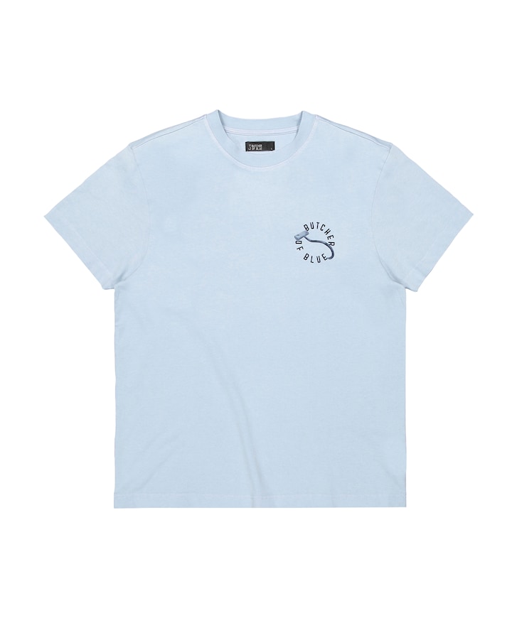 Heren T-shirt blauw