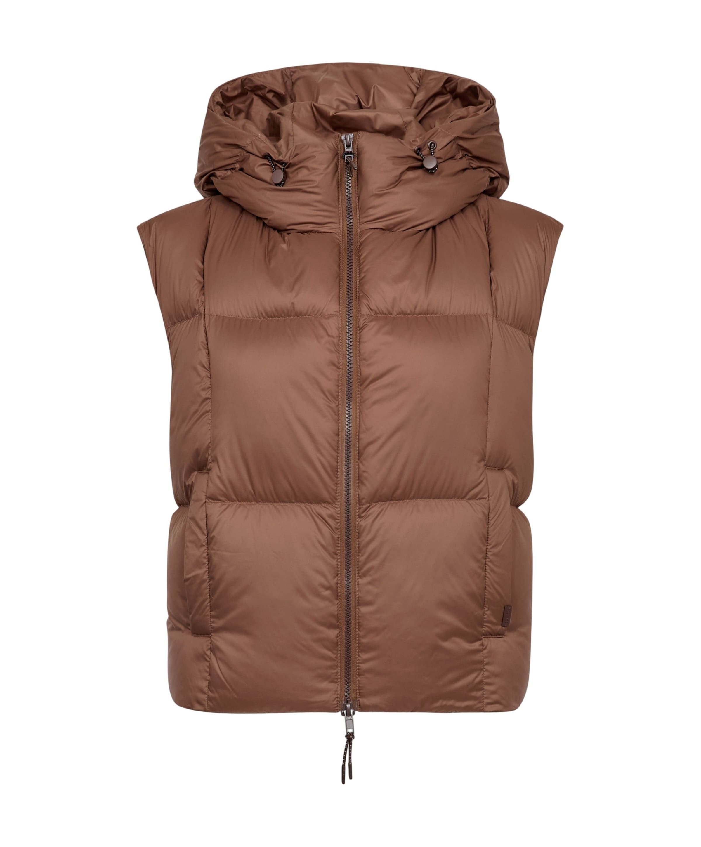 Dames bodywarmer bruin