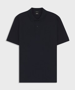 Heren polo blauw