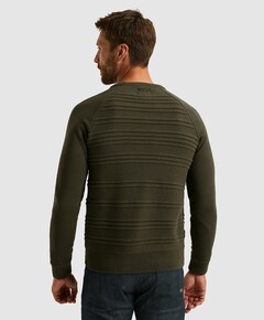 Heren sweater groen