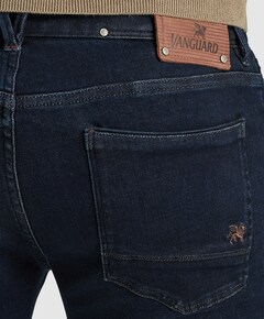 V7 RIDER INDIGO PURE WASH heren jeans blauw