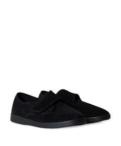 Neles stretch pantoffel heren pantoffels zwart