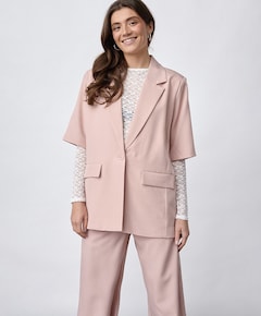 Dames blazer roze