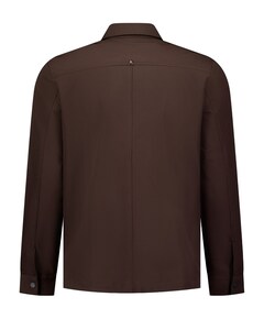 Heren overshirt bruin