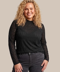 Dames top zwart