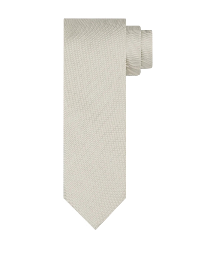 Heren stropdas ecru