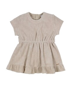Meisjes jurk beige