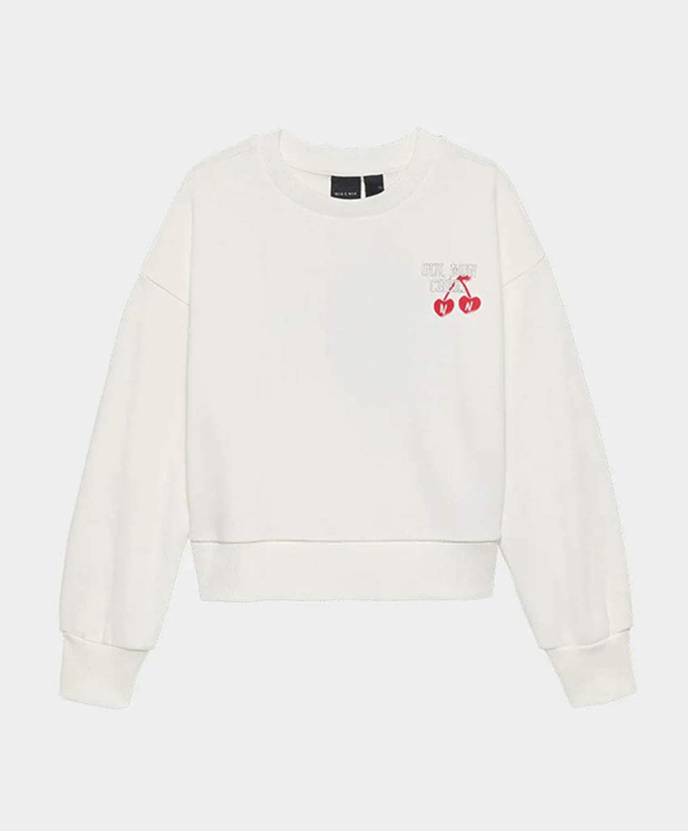 Meisjes sweater ecru