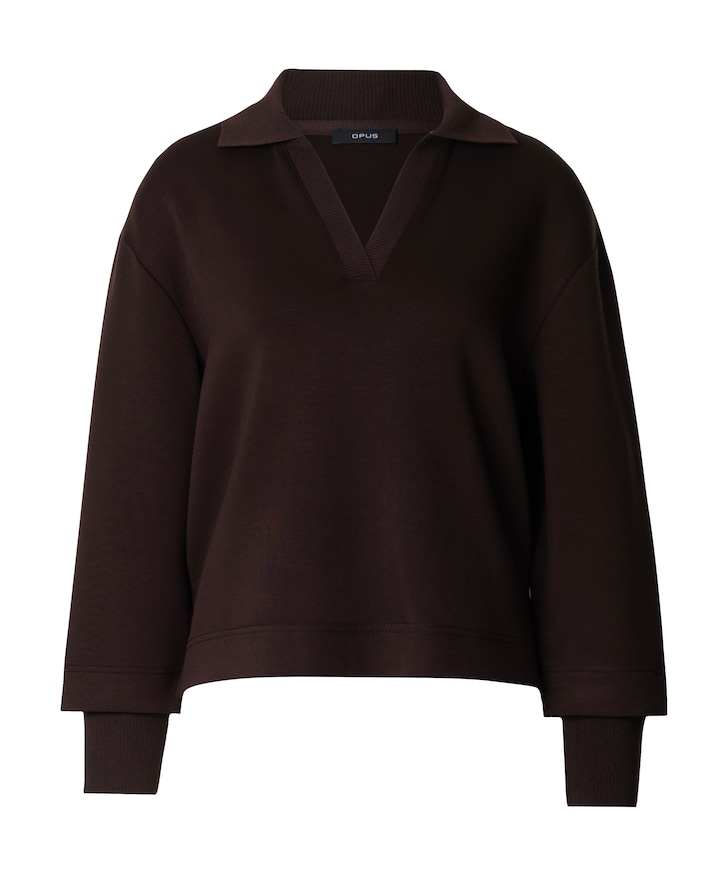 Dames sweater bruin