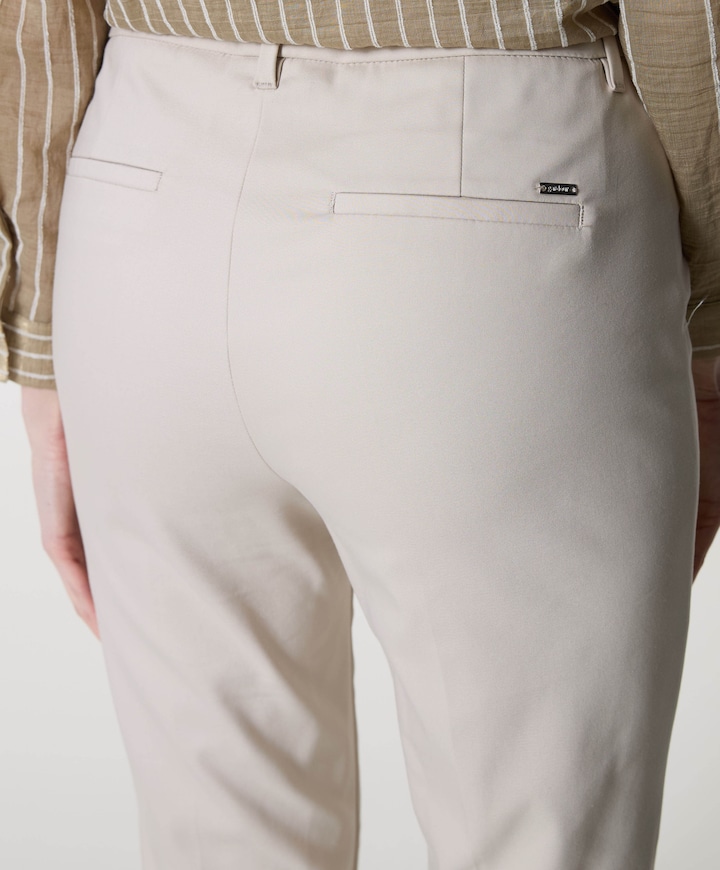 Zigarette Straight dames broek grijs