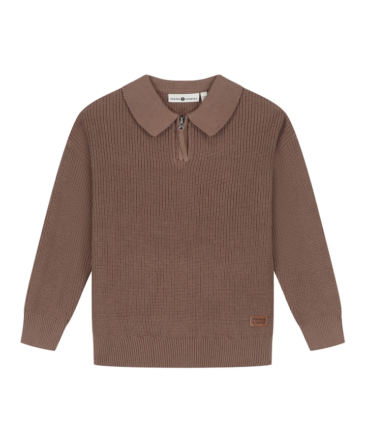 Jongens trui beige