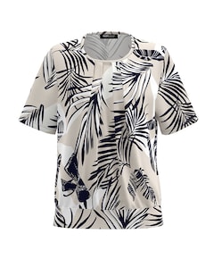 Dames T-shirt beige