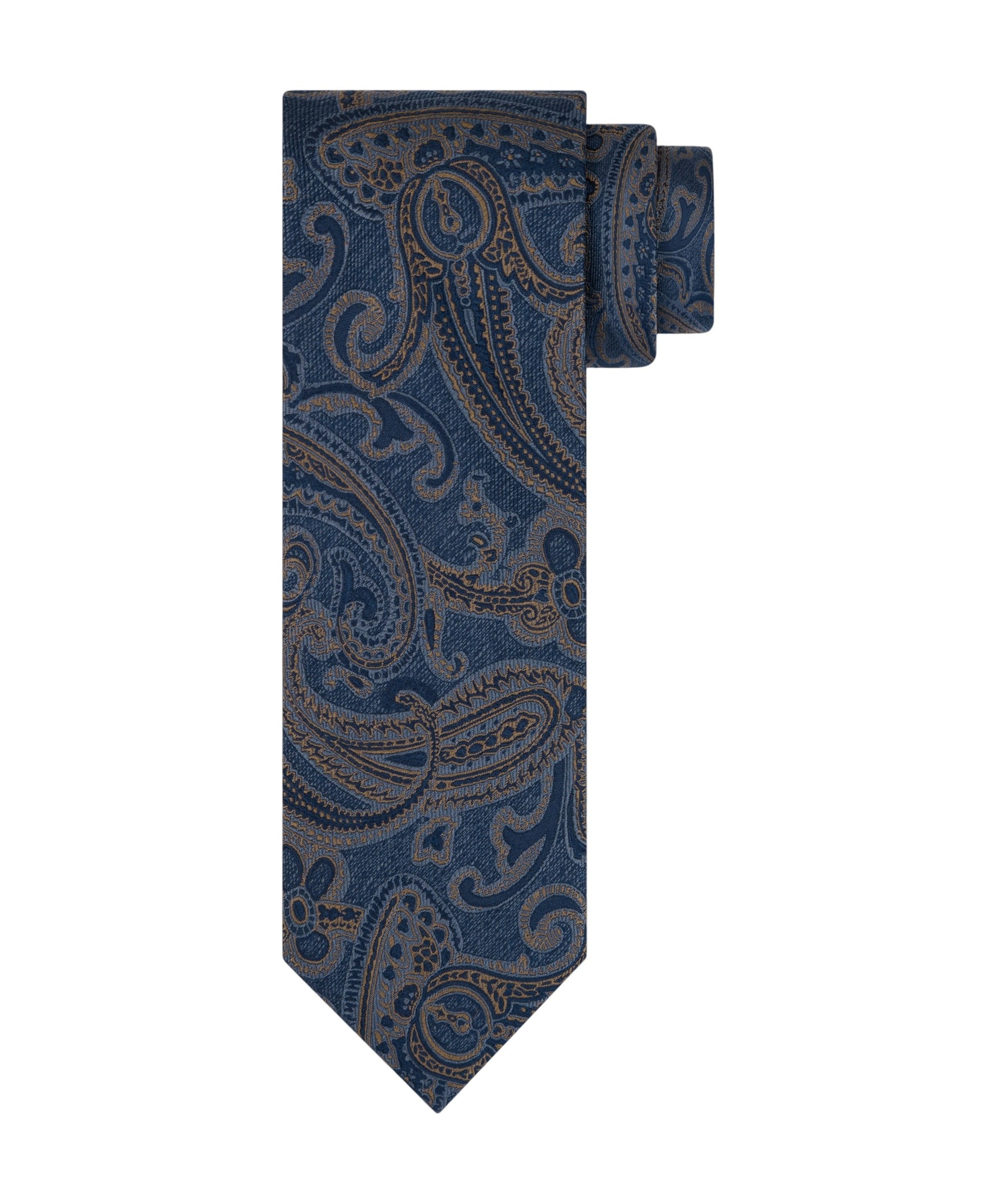 Heren stropdas blauw