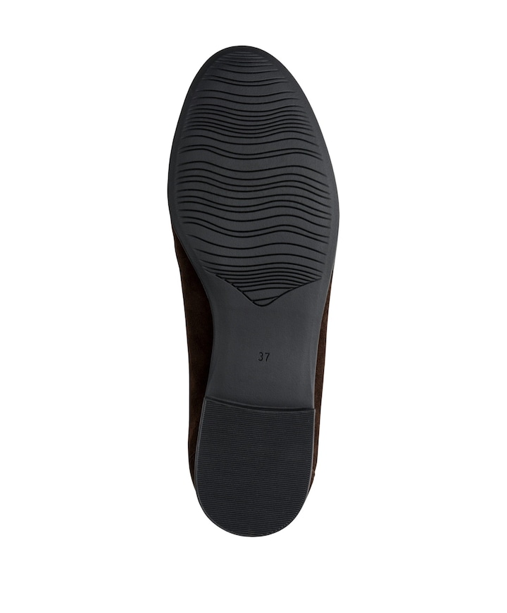 Women Slip-on dames loafers bruin
