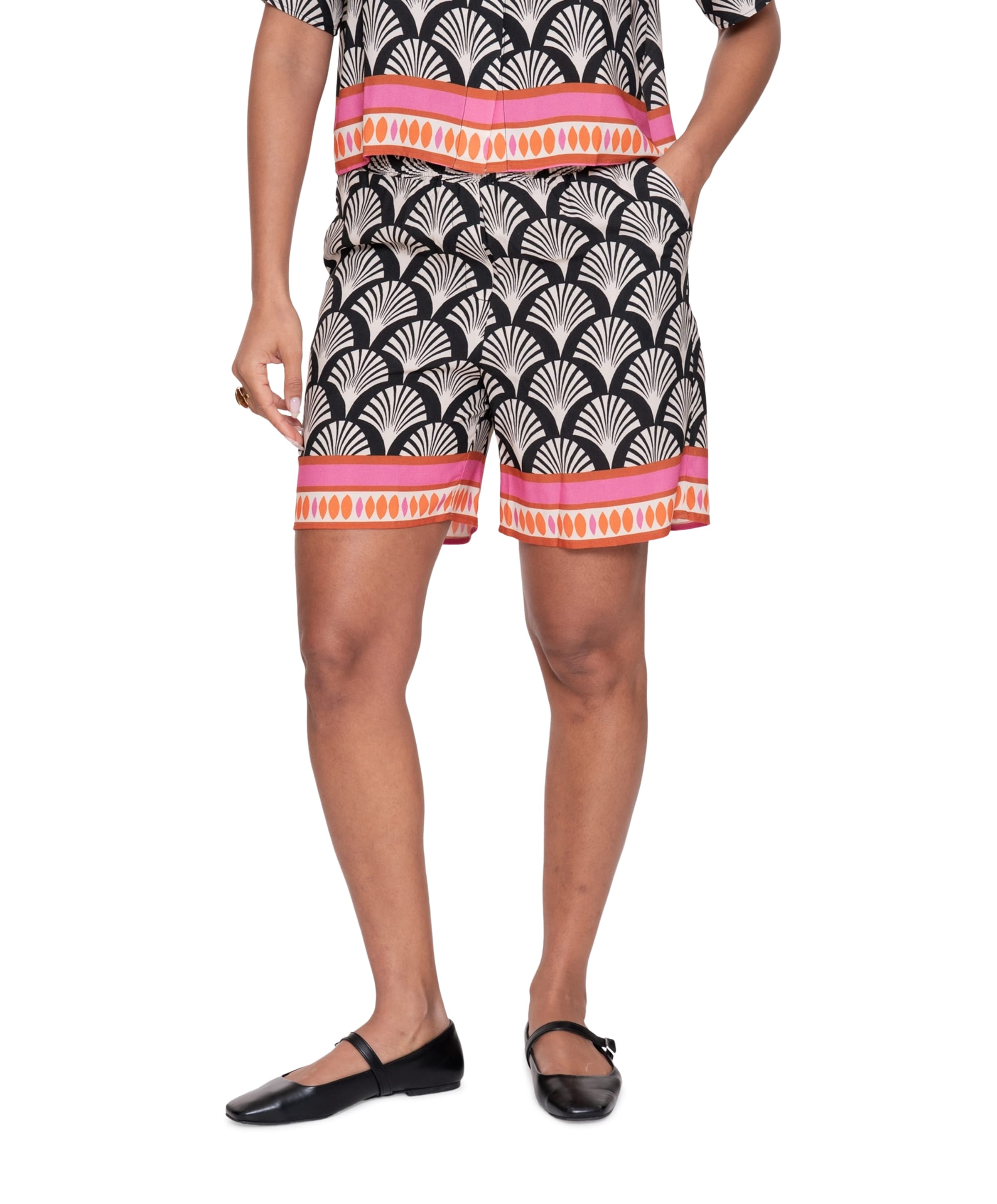 Dames korte broek zwart