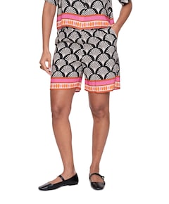 Dames korte broek zwart
