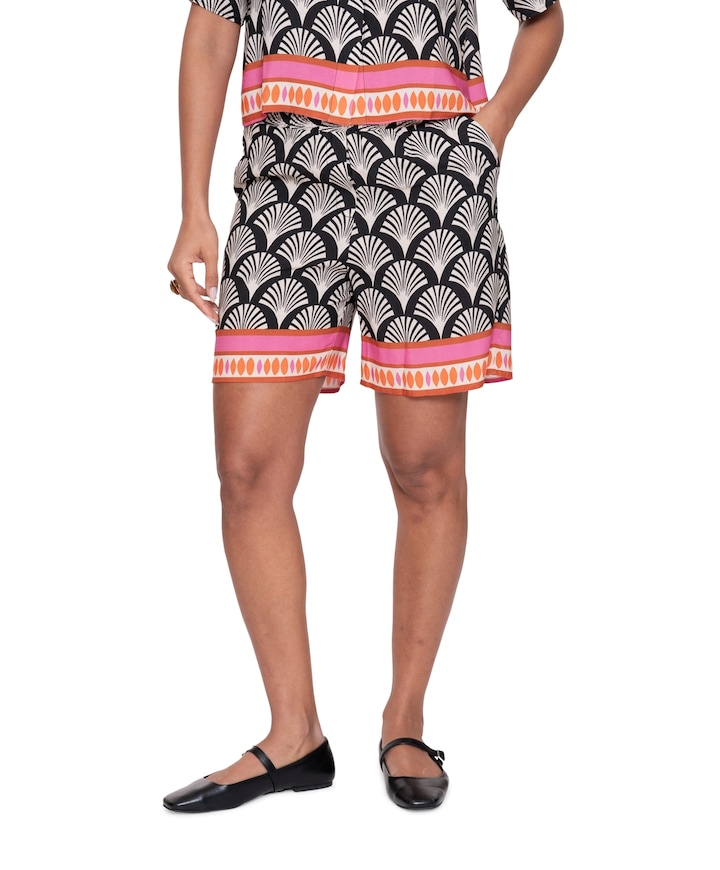Dames korte broek zwart