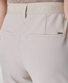 Zigarette Feminine dames broek beige