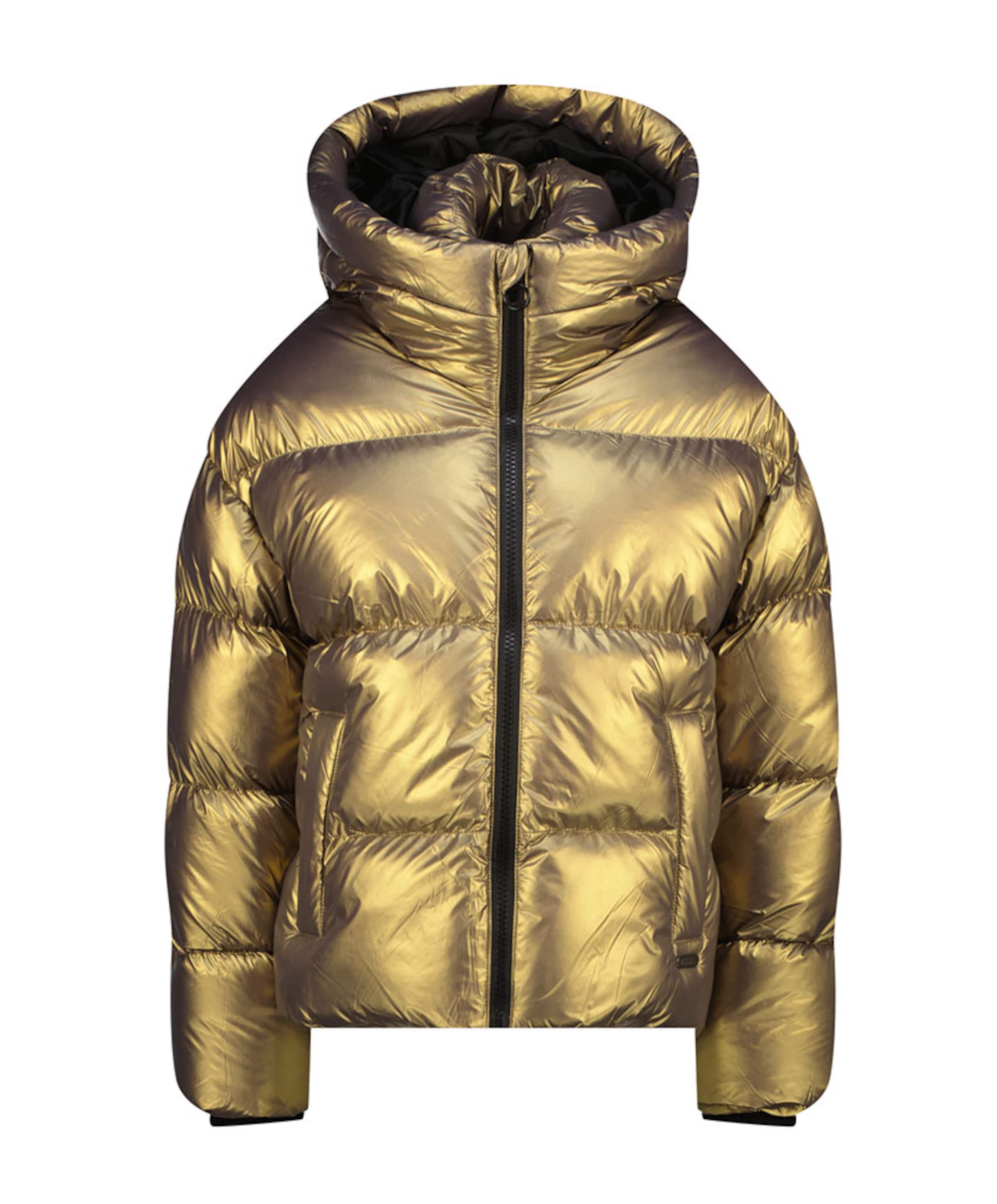 Meisjes jas goud