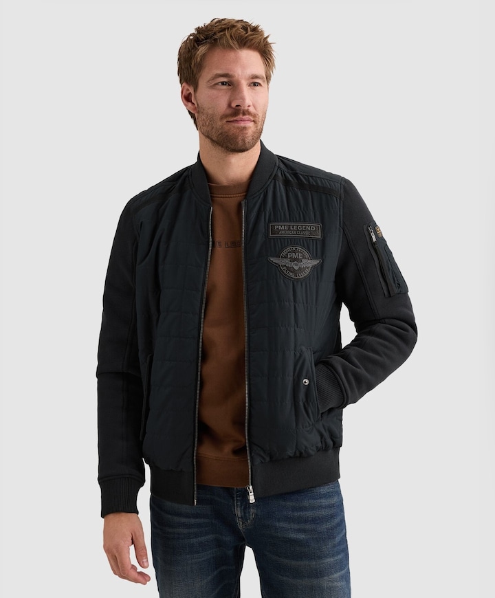 Heren jas blauw