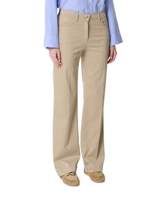 Jenny Wide dames broek beige