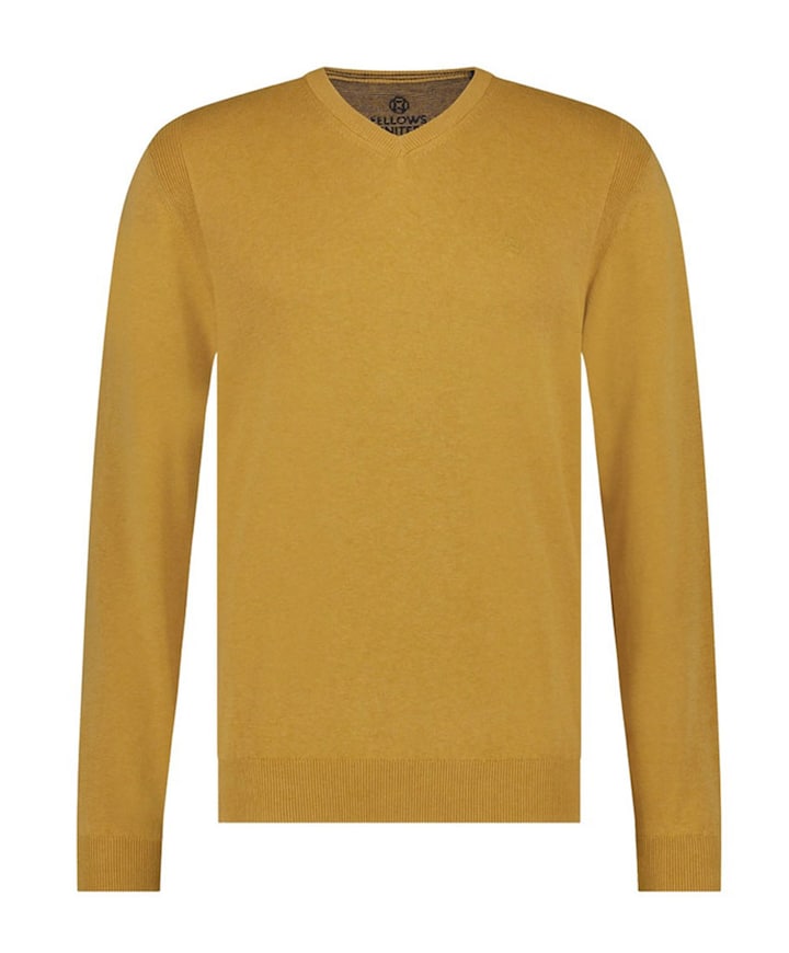Heren trui geel