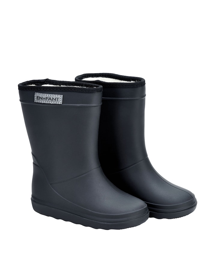 Thermo boots solid uniseks boots  blauw