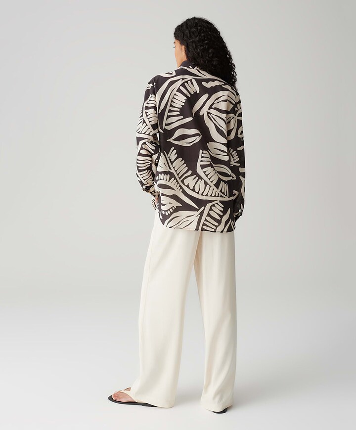 Blouse bruin