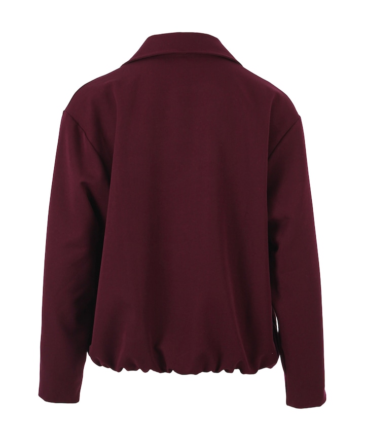 Dames jas bordeaux
