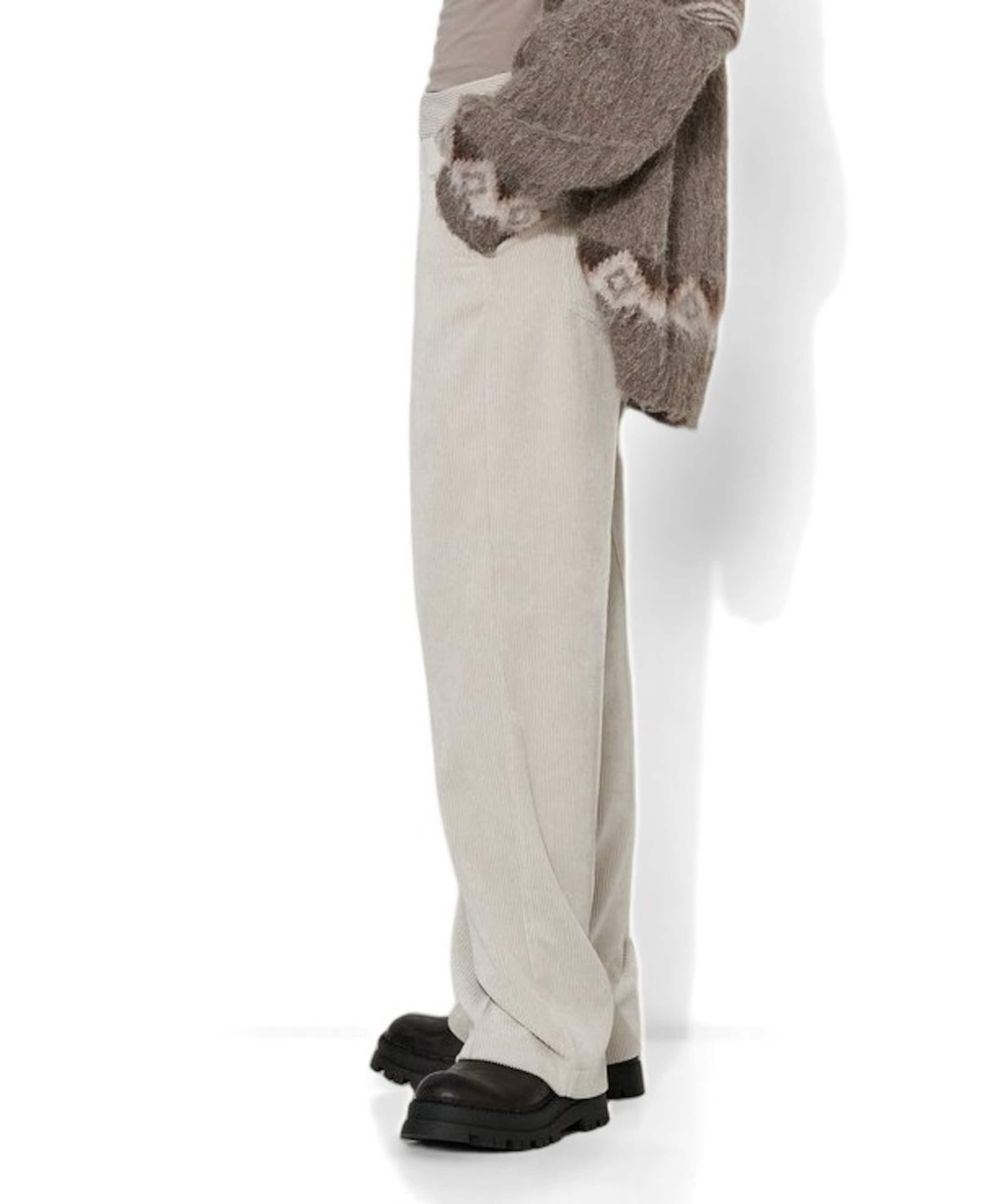 Mara Wide Leg Casual dames broek ecru