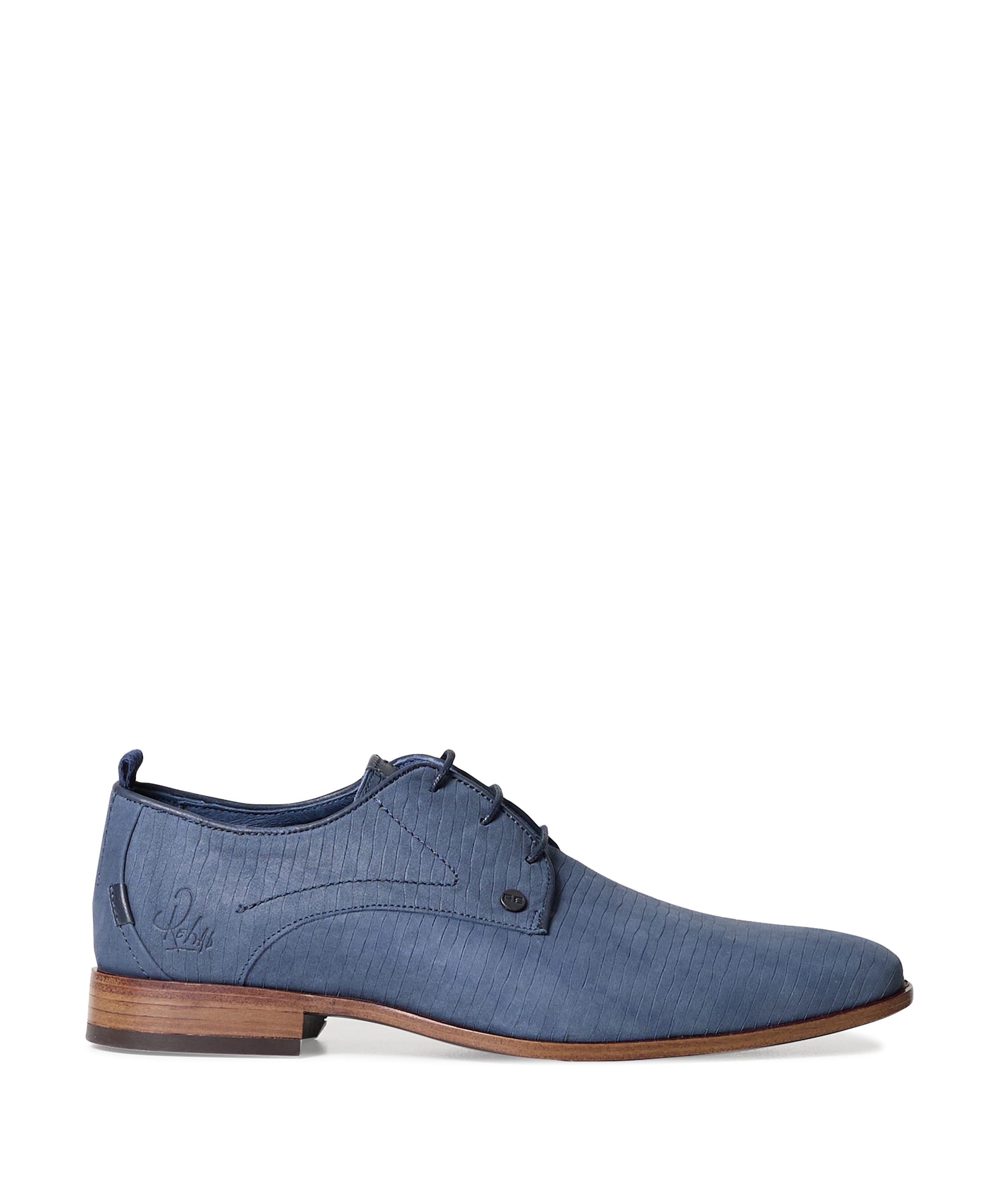 Greg Stones heren veterschoenen blauw