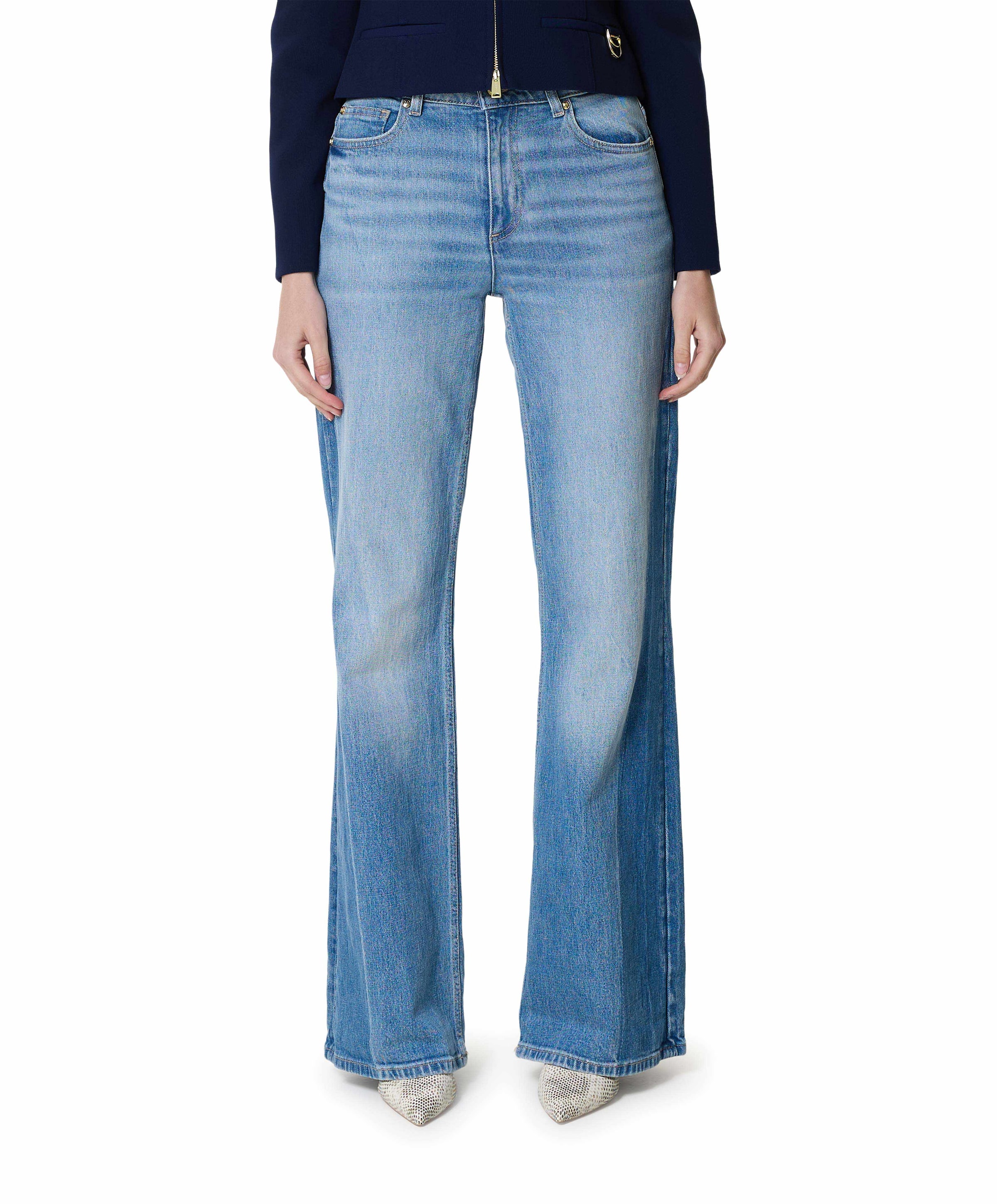 Maddie dames jeans blauw