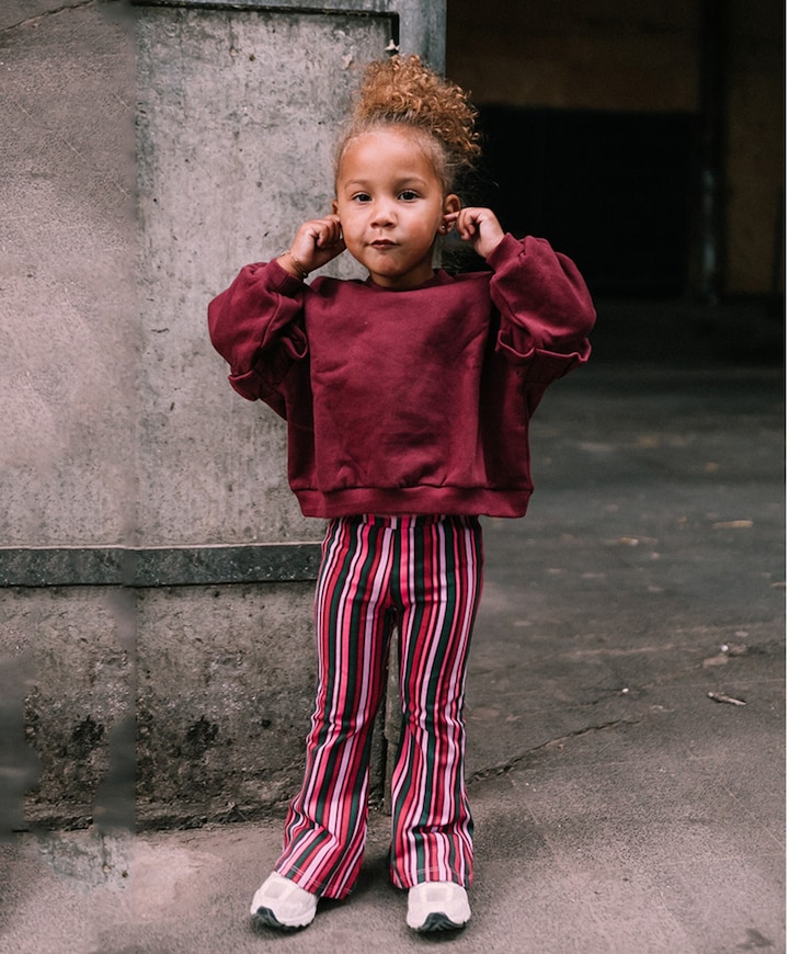 meisjes broek multicolor