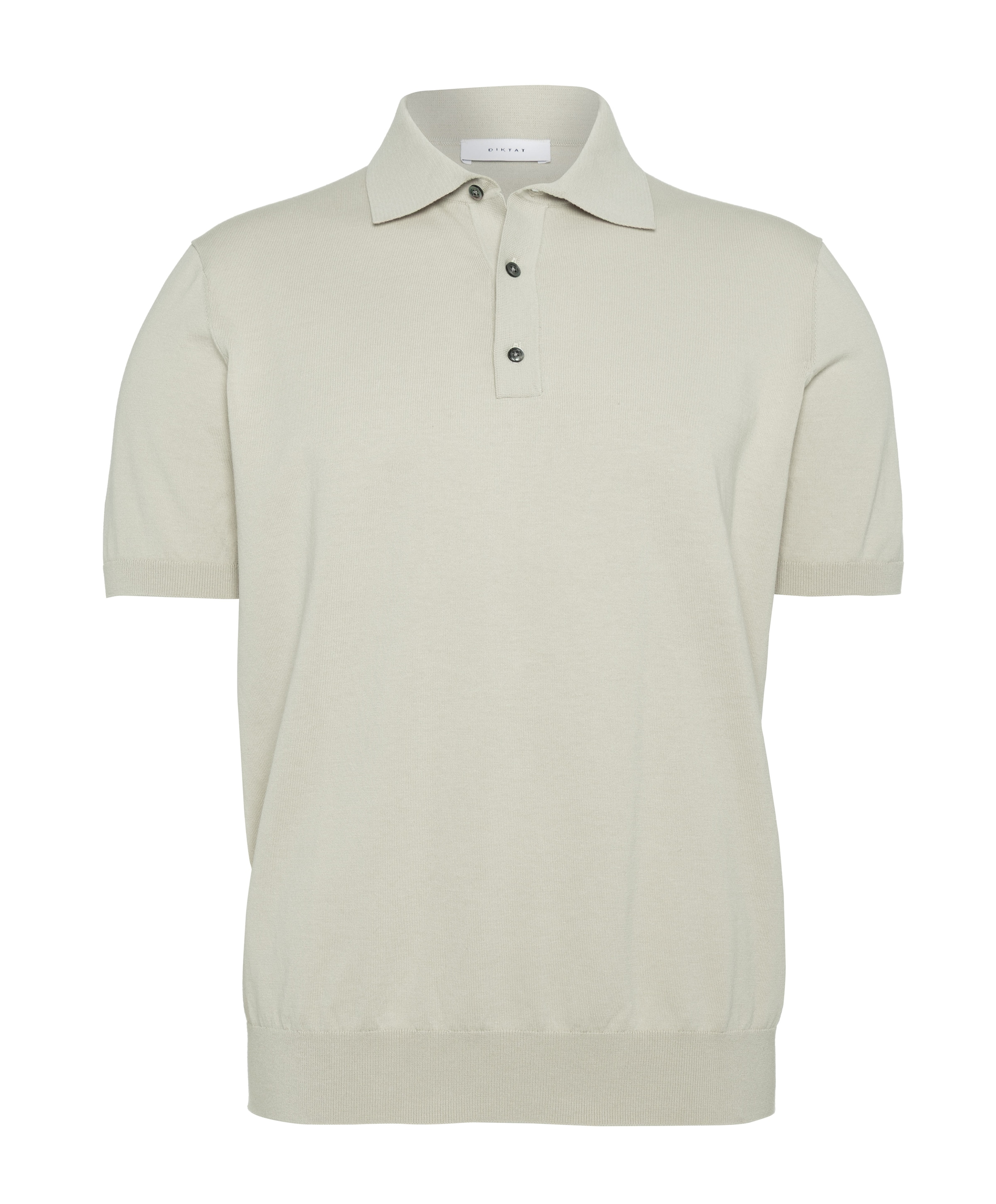 Heren polo beige