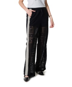 Utopia Lace Tie broek zwart