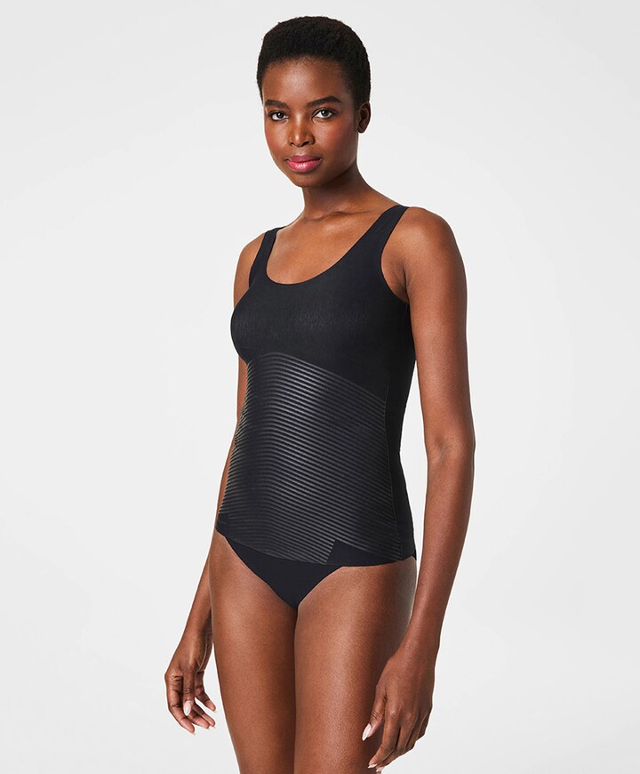 Shapewear hemd zwart